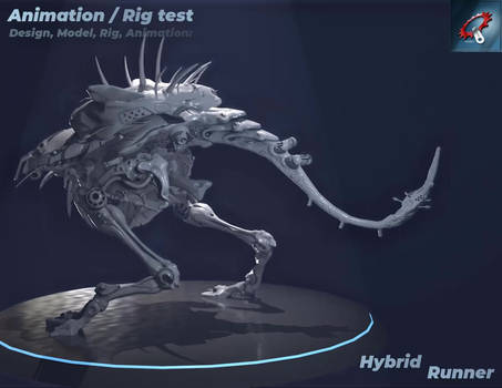 Hybrid Runner Gameready Animation - TEST