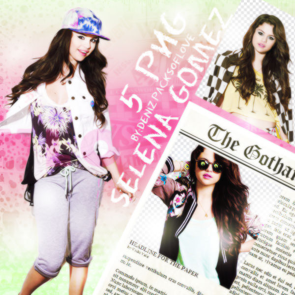 PNG PACK (56) Selena Gomez by DenizBas on DeviantArt