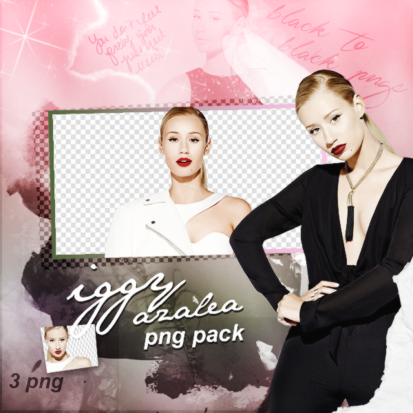 PNG PACK (107) Iggy Azalea