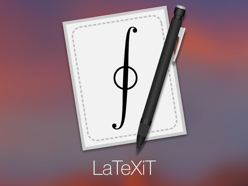 LaTeXiT Icon