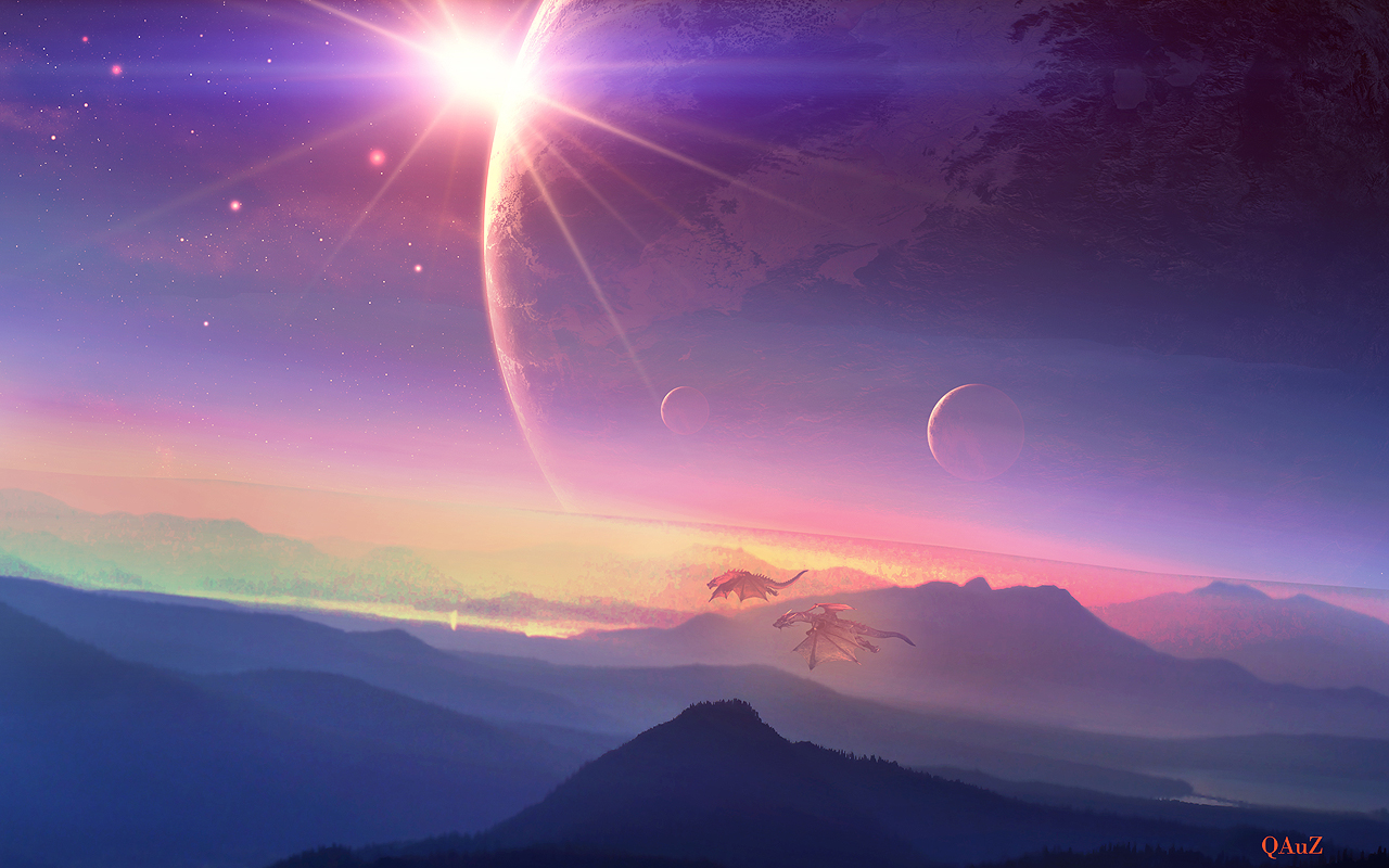 Peaceful Sunrise by QAuZ on DeviantArt