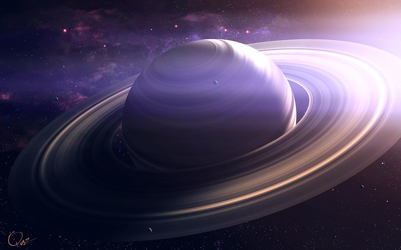 I Love Saturn by QAuZ