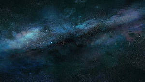 Milky Way space background stock