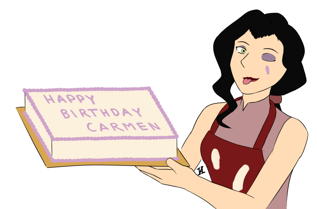 Happy (belated) Birthday Carmen! by chuck-vic-norris on DeviantArt