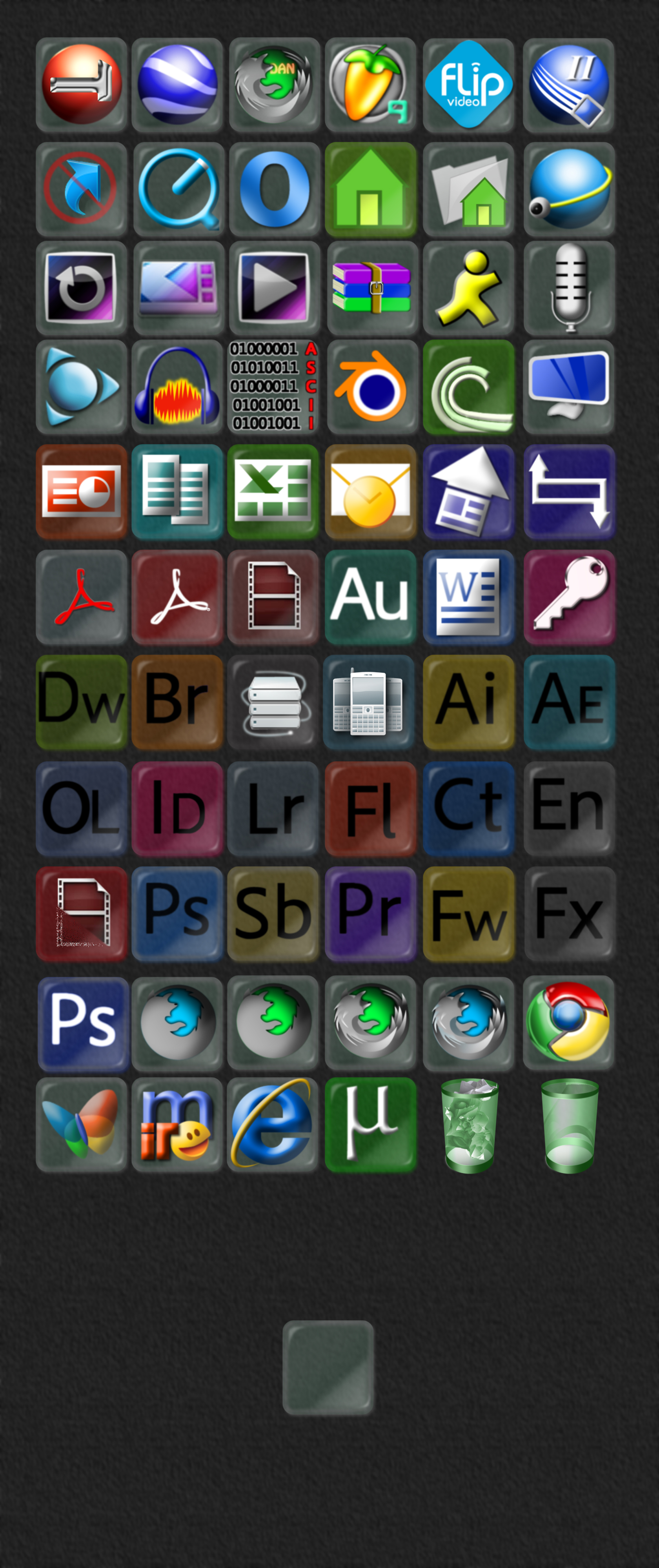 Glass Icon Pack by flexdaw on DeviantArt