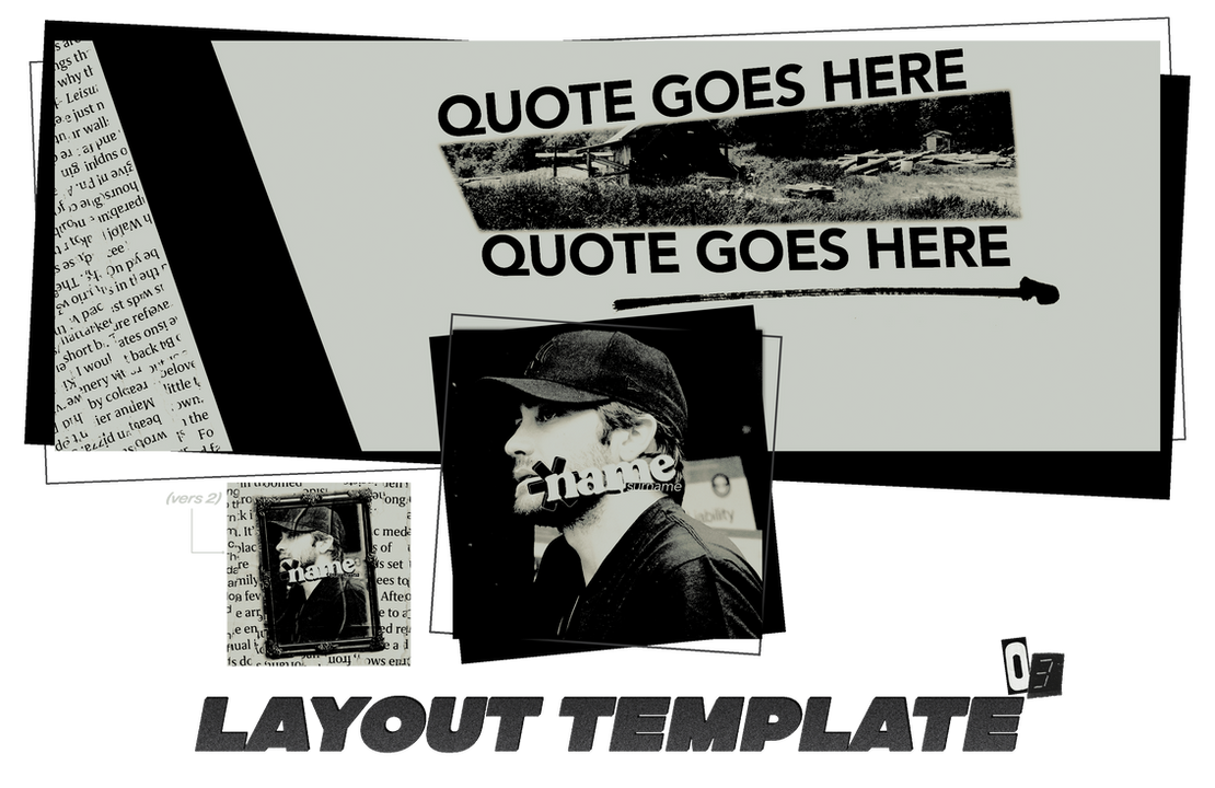 LAYOUT TEMPLATE .03 by sawbonesources on DeviantArt