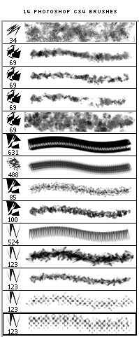 photoshop cs4 brushes - 2