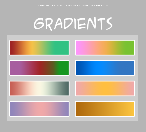 Gradient Pack 1