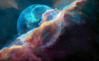 Hubble Bubble by JoeyJazz