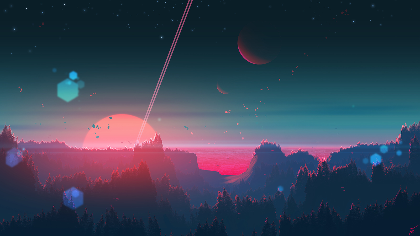 Under the strange horizon by JoeyJazz