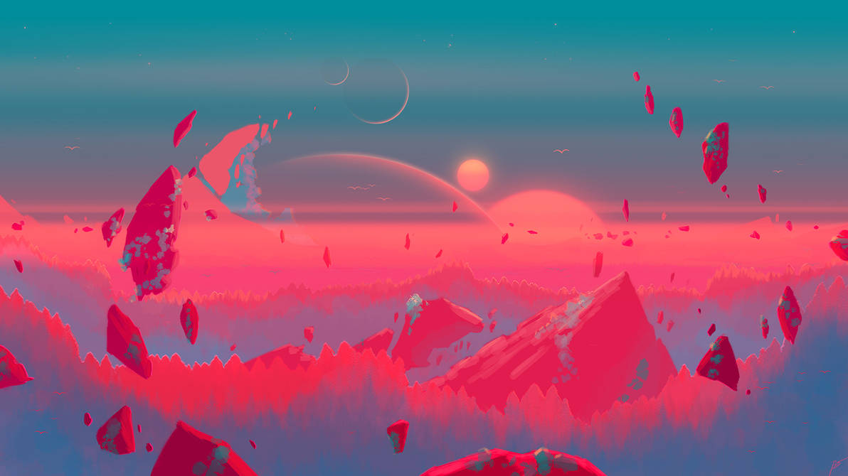 Above the Gemstone Valley by JoeyJazz
