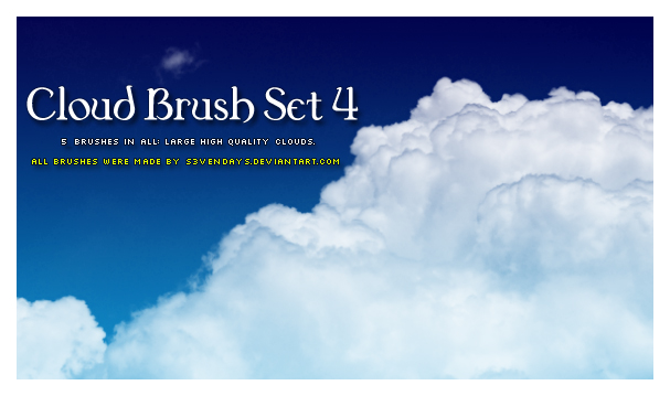 Cloud Brush Set 4