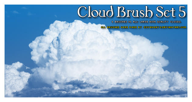 Cloud Brush Set 5