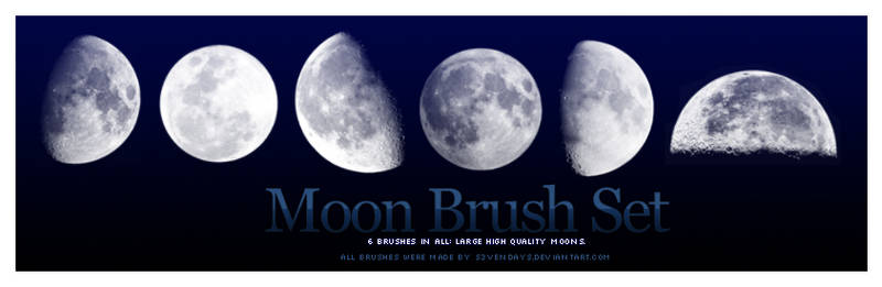 Moon Brush Set