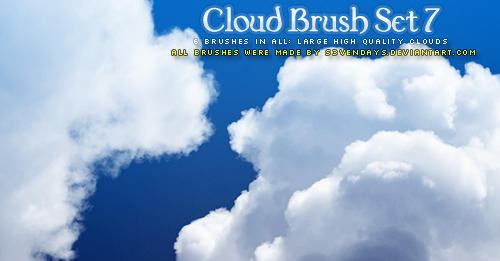 Cloud Brush Set 7