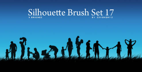 Silhouette Brush Set 17