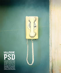 wall phone PSD