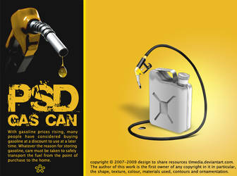 Gas Can PSD