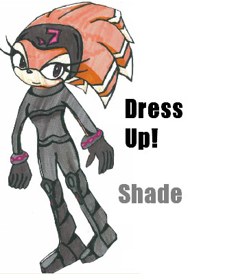 Shade Dress Up Game