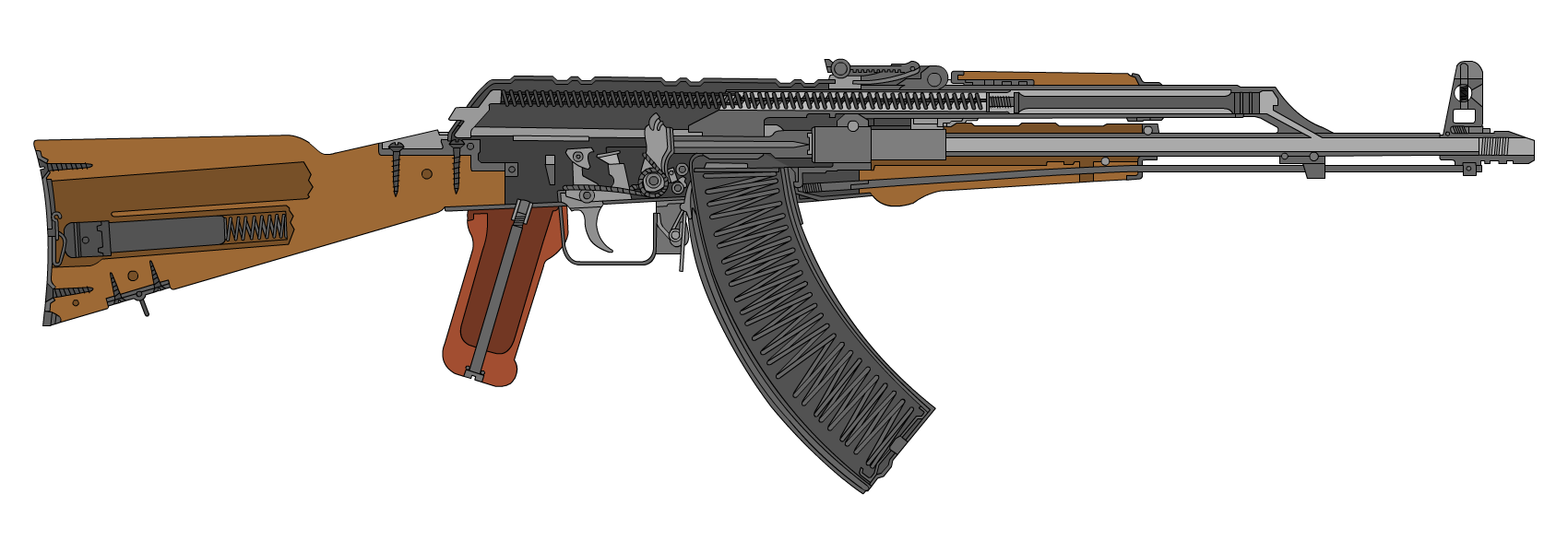 AK-47 Cutaway