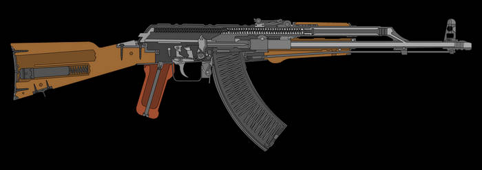 AK-47 Cutaway