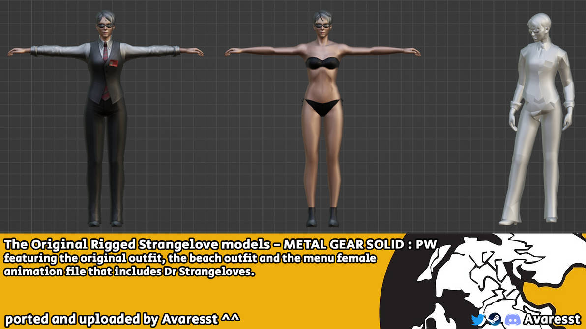Dr Strangelove 3d model (MGS:PW) by Avaresst on DeviantArt