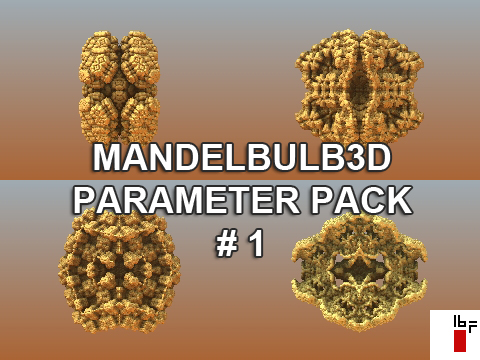 Mandelbulb3d Parameter Pack 1