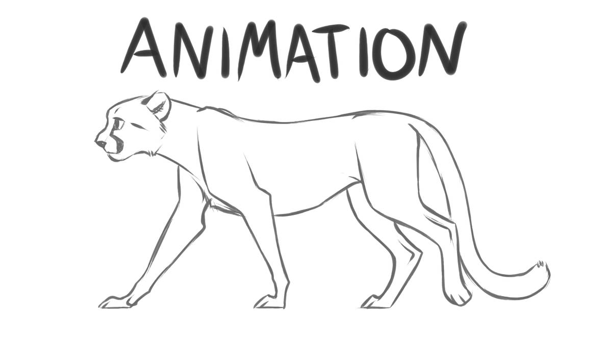 Cheetah Walk Cycle By Nightrizer On Deviantart