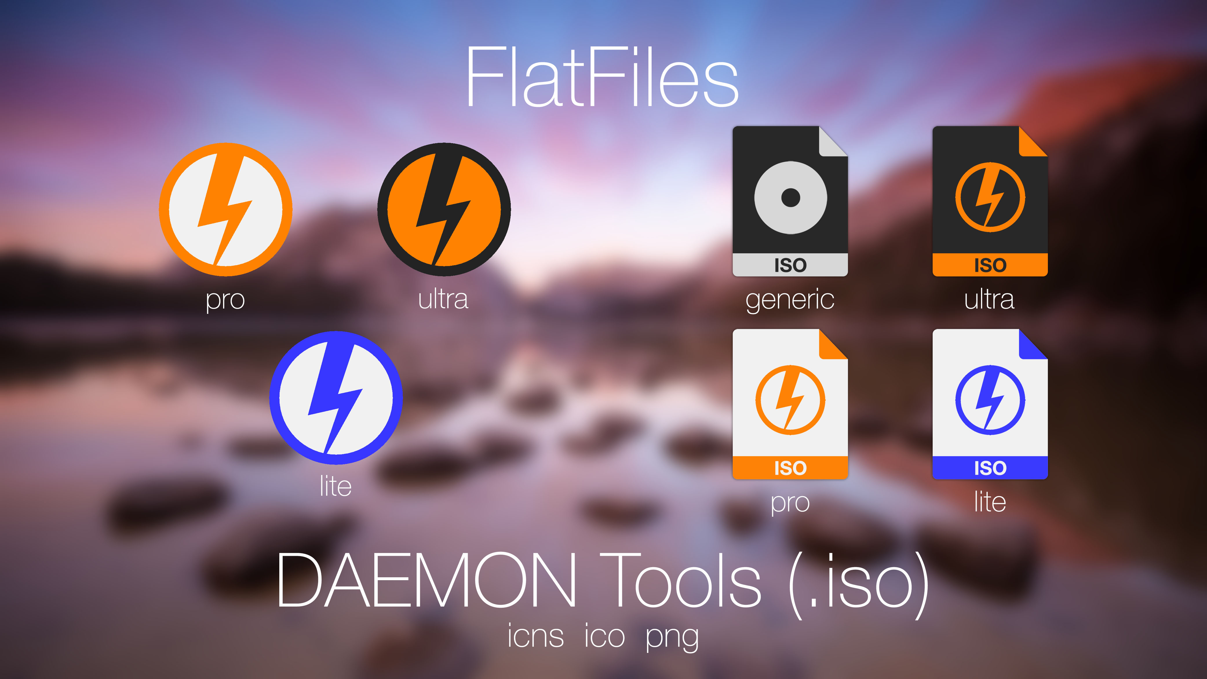 FlatFiles 1.1 - DAEMON Tools + .iso