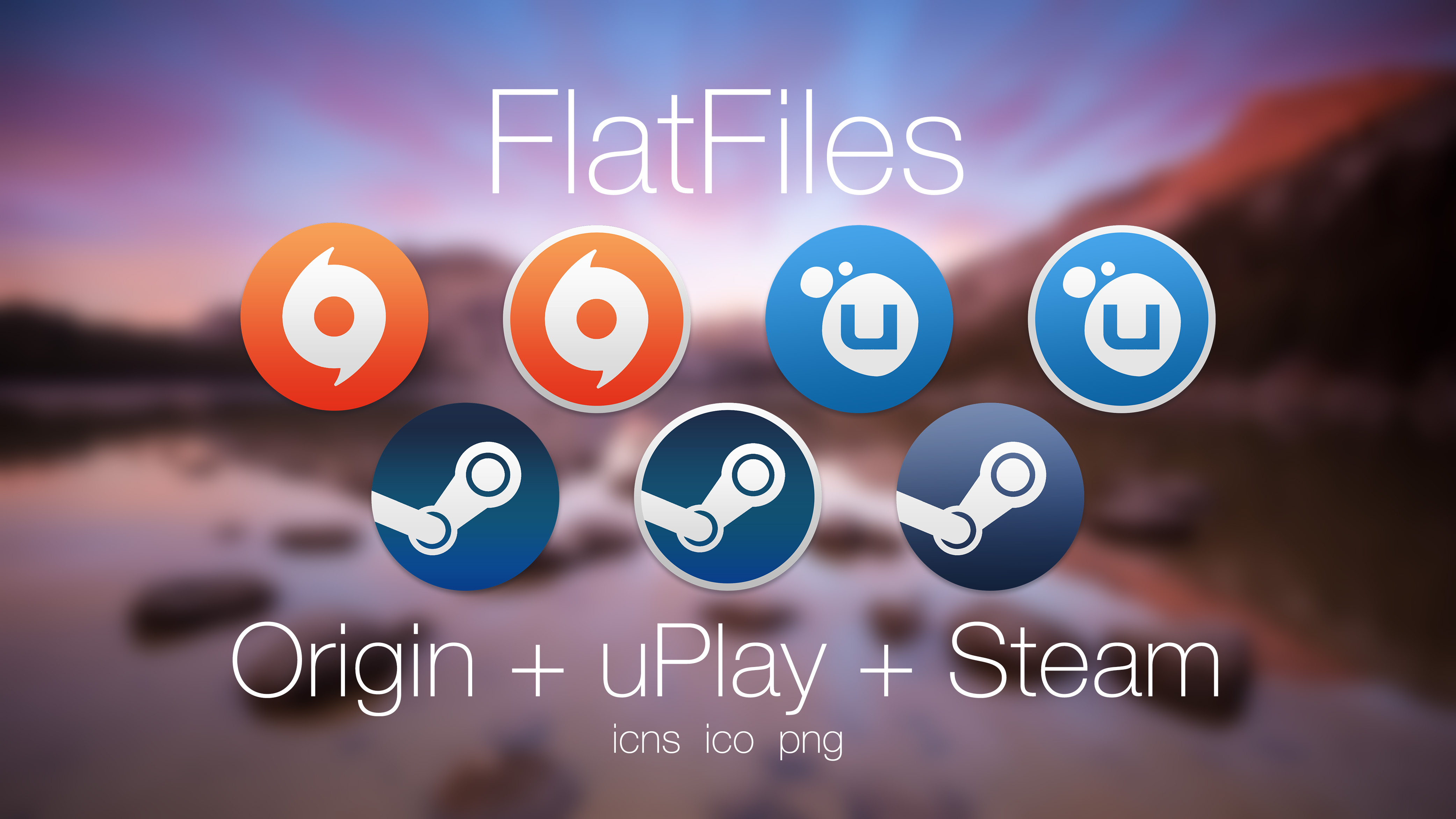 FlatFiles - Origin + uPlay + Steam