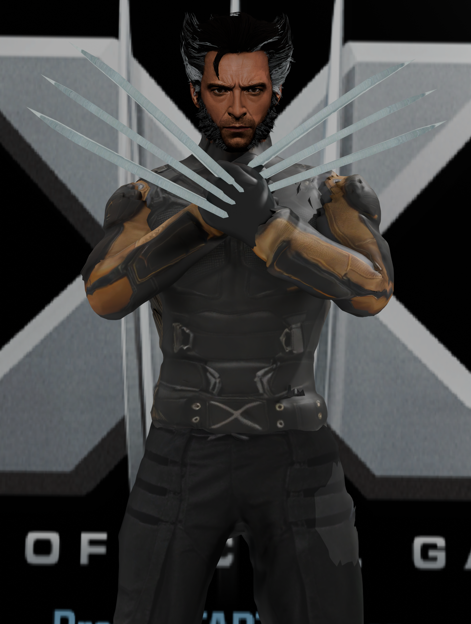 Wolverine | Days of the Future Past | Rigged |Free by KG1345 on DeviantArt