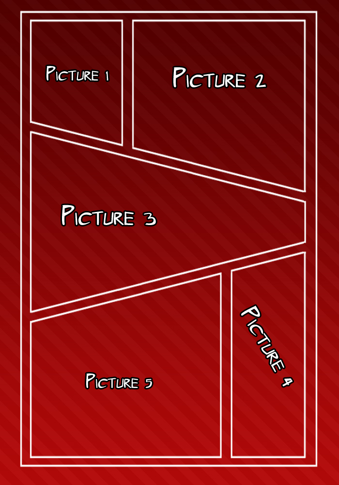 Comic page template