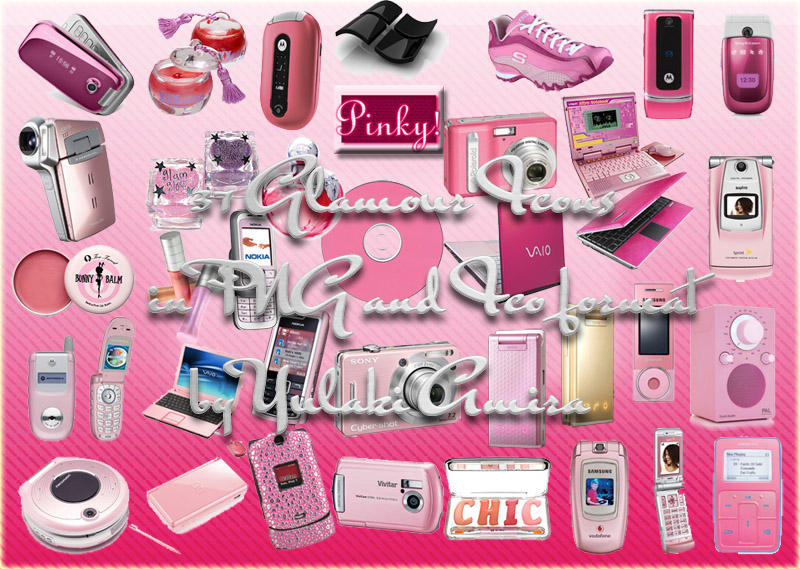 37 glamour ico and png icons 5 by amirajuli on DeviantArt