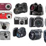 Digital cameras png icons