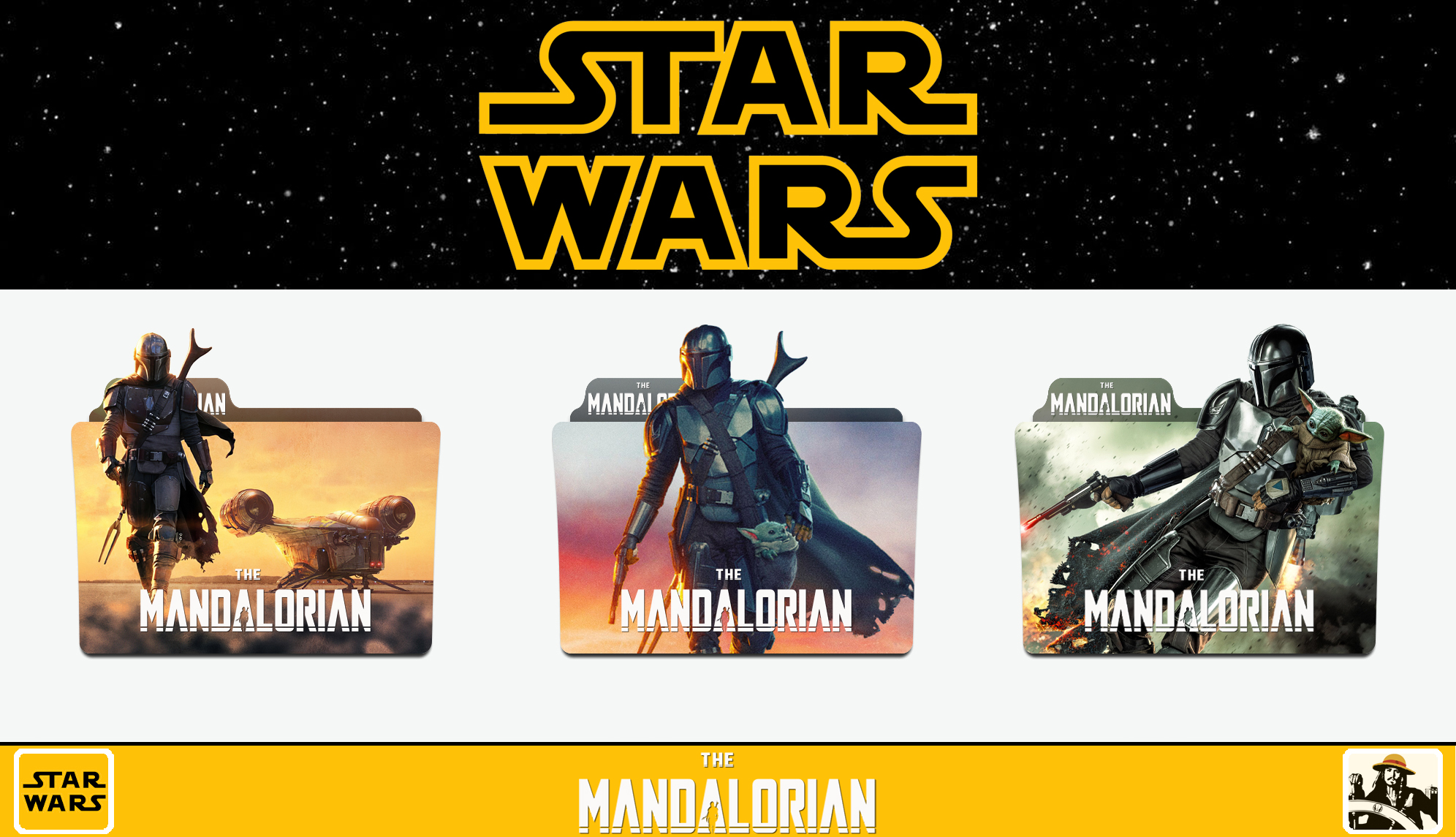The Mandalorian Folder Icon Pack by IMAF4NBOY on DeviantArt