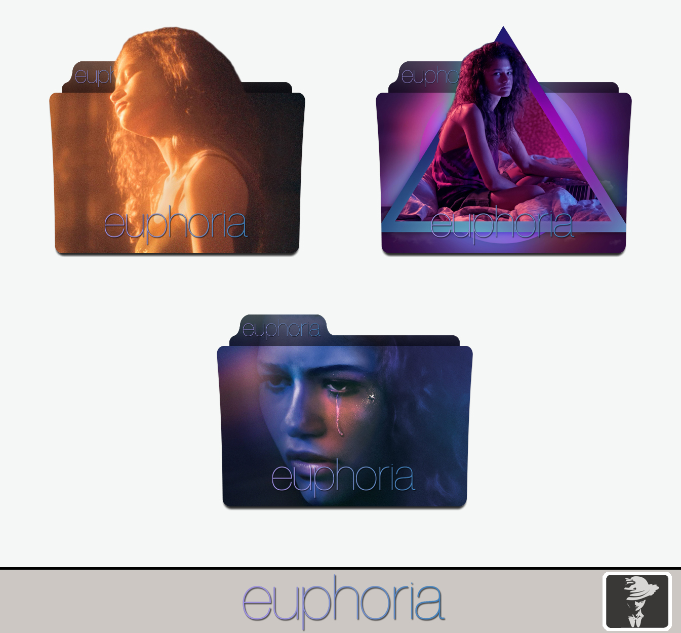 euphoria Folder Icon Pack by IMAF4NBOY on DeviantArt