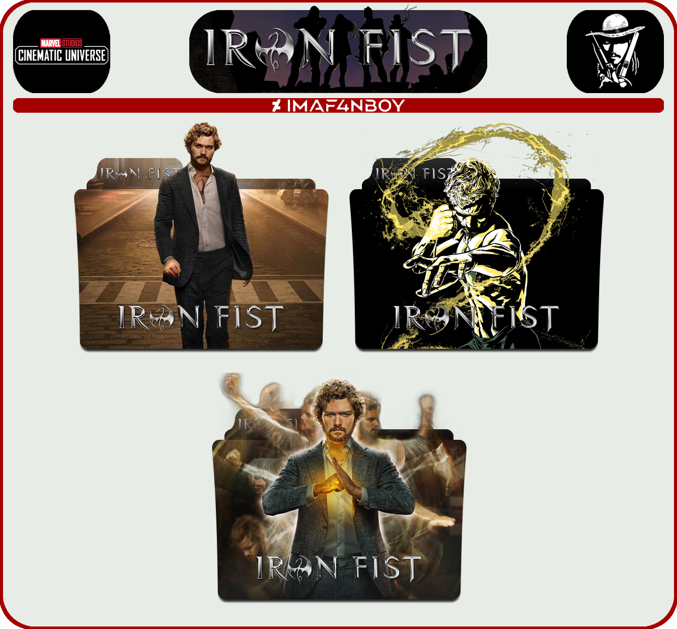 Iron Fist (2017) S01 Folder Icon Pack by IMAF4NBOY on DeviantArt