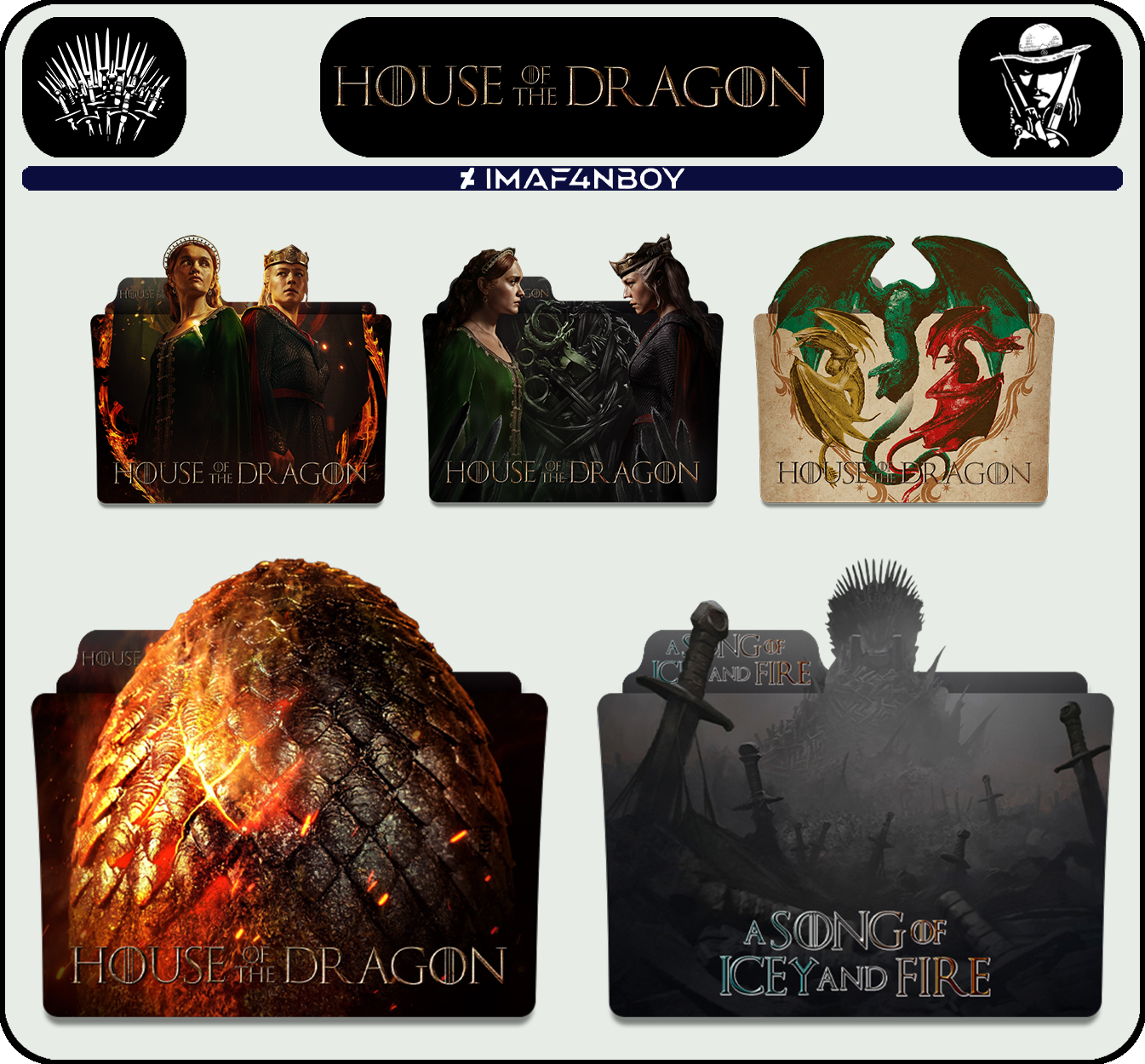House of the Dragon (2022) S02 Folder Icon Pack by IMAF4NBOY on DeviantArt