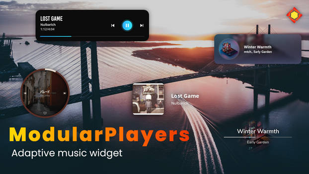 ModularPlayers - Adaptive music widget