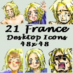 Desktop Icons- France