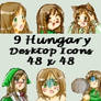 Desktop Icons- Hungary