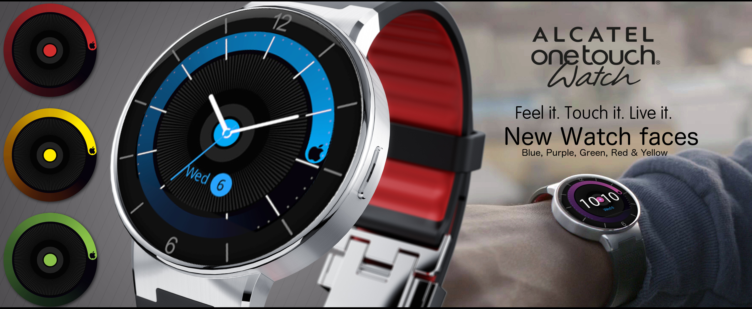 Watchface Speaker for Alcatel OneTouch