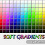 A set of soft gradients.