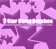 7 Star Burst Brushes