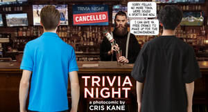 Trivia Night - A 9-Page Muscle Growth Photocomic