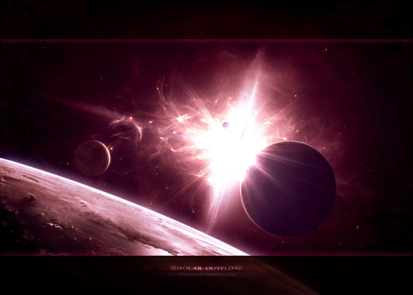 Bipolar Outflow by pan-pks