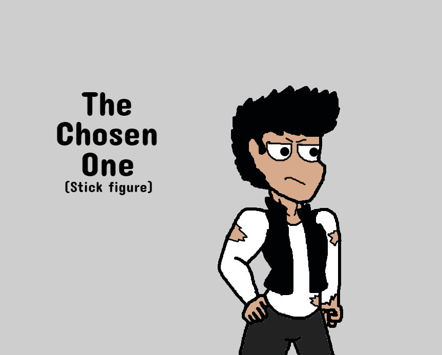 The Chosen One (Stick Figure) fanart by luv2playgames on DeviantArt