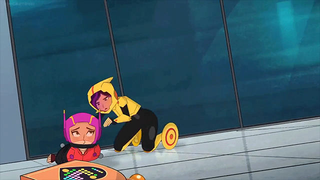 Gogo and Honey Lemon gif by DamselDash on DeviantArt