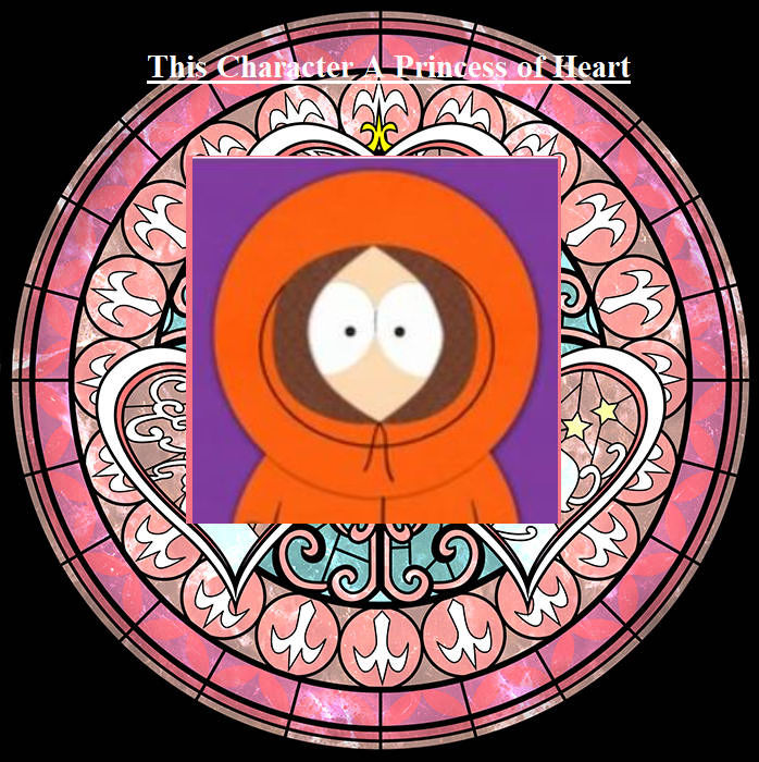 Kenny is a Princess of Heart by GalvaEmperor on DeviantArt
