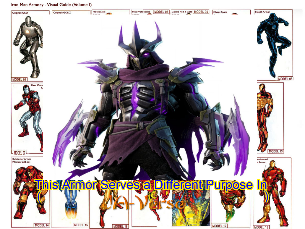 DM Shredder armor holds a different power by GalvaEmperor on DeviantArt